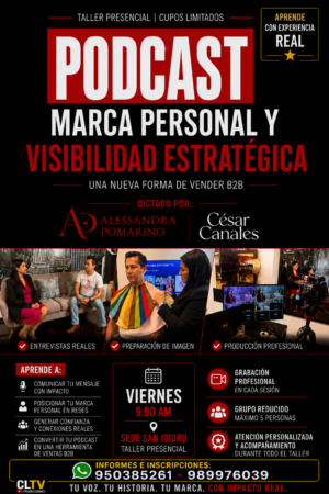 Taller de marca personal, podcast y visibilidad